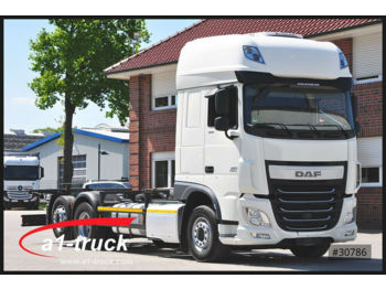 Autocarro portacontainer/ Caisse interchangeable DAF XF 106.460 SSC, BDF, Intarder, Euro6: foto 1