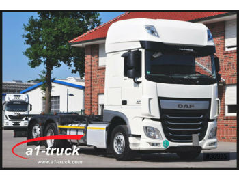 Autocarro portacontainer/ Caisse interchangeable DAF XF 106.460 SSC, BDF, Intarder, Euro6: foto 1