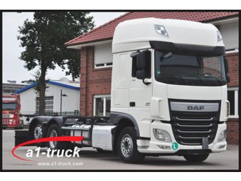 Autocarro portacontainer/ Caisse interchangeable DAF XF 106.460 SSC, BDF, ZF-Intarder, Euro 6: foto 1