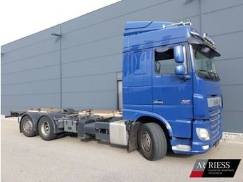 Autocarro portacontainer/ Caisse interchangeable DAF XF 510 FAN-Lenkachse-Intarder-Top Zustand: foto 1