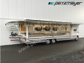 Autonegozio IVECO FIAT (I) Ducato Verkaufswagen 6,3 m + Kühltheke, Fritteuse: foto 5