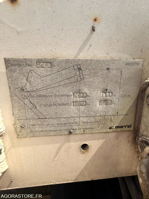 Camion IVECO STRALIS MULTIBENNE 4x2 - 2015 / 61000KM