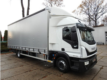 Camion centinato nuovo Iveco EUROCARGO 120-250 PRITSCHE PLANE 18 PALETTEN A/C: foto 4