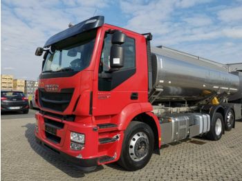 Camion cisterna per il trasporto di alimenti Iveco Stralis 400 6x2   Lenkachse/AsseSterzante/ MILK: foto 1