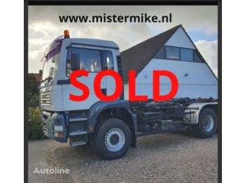 Autocarro portacontainer/ Caisse interchangeable nuovo MAN 26.350, Full Spring, New tyres, Belgium: foto 1