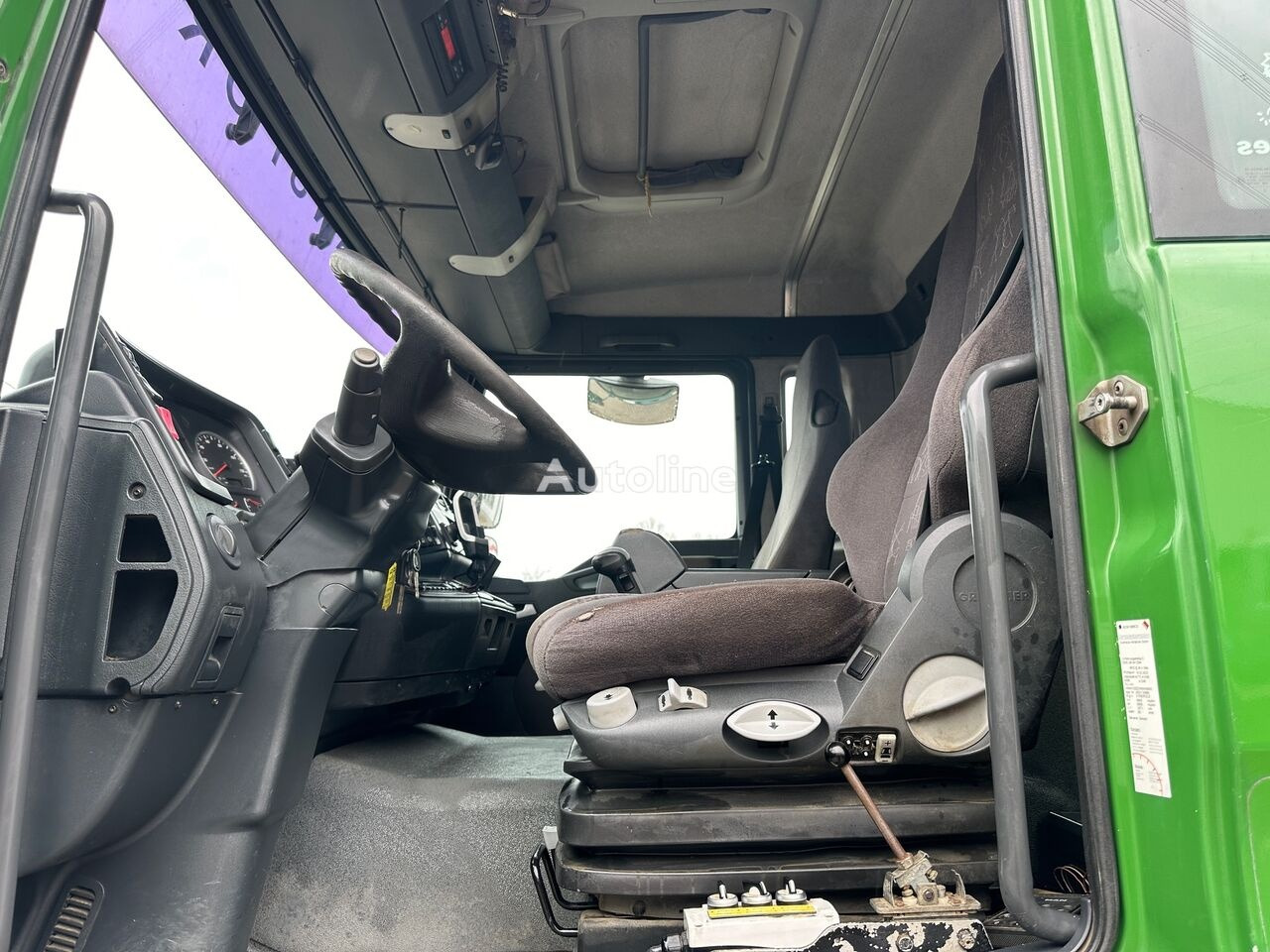 Autocarro ribaltabile MAN TGA 33.480 Wechselsystem Kipper Bordmatic + SZM Klima Retarder: foto 18