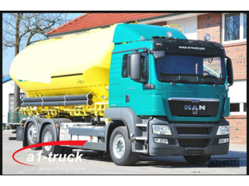Camion cisterna per il trasporto di alimenti MAN TGS 26.440 BL Silo Spitzer 2012  Lift- / Lenkach: foto 1