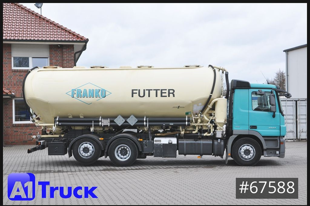 Camion cisterna MERCEDES-BENZ 2536, Silo 31m³, Futtermittel, Kompressor, Saugen & Druck,: foto 8