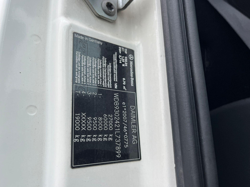 Autocarro telaio Mercedes-Benz Actros 2655 L 6x4 FOR SALE AS CHASSIS / RETARDER / HUB REDUCTION: foto 20