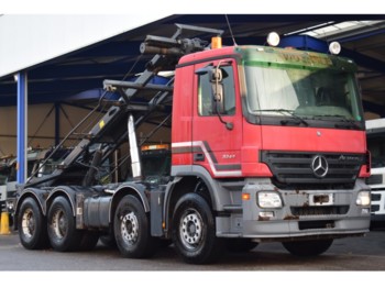 Autocarro multibenna Mercedes-Benz Actros 3244, Manuel, Steel springs, Big axels, Euro 3, Multilift 25 Tons: foto 1