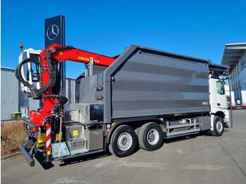 Camion trasporto legname, Camion con gru nuovo Mercedes-Benz Arocs 2751L HAD + Q170L (11,5m!) -EBERT-Fäll-LKW: foto 5
