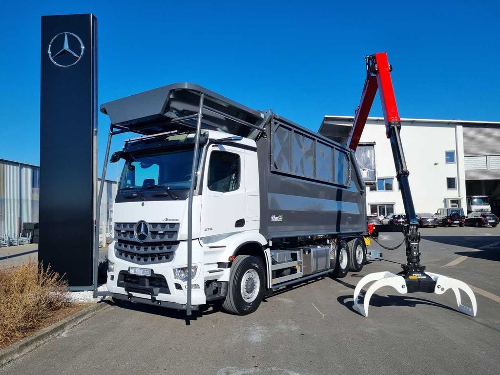 Camion trasporto legname, Camion con gru nuovo Mercedes-Benz Arocs 2751L HAD + Q170L (11,5m!) -EBERT-Fäll-LKW: foto 10