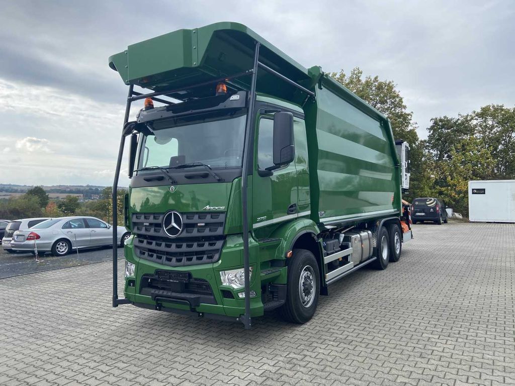 Camion trasporto legname, Camion con gru nuovo Mercedes-Benz Arocs 2751L HAD + Q170L (11,5m!) -EBERT-Fäll-LKW: foto 12