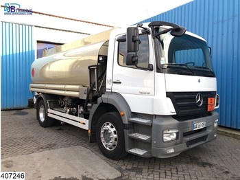 Camion cisterna Mercedes-Benz Axor 1829 Fuel, 14420 liter, Liquid meter, 2 Compartments, A: foto 1