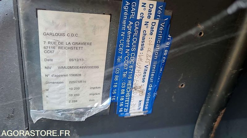 Camion Multicar - Fumo 4x4  EQUIPE VH - 2009 - AJ160MC- PRO449-PRO249