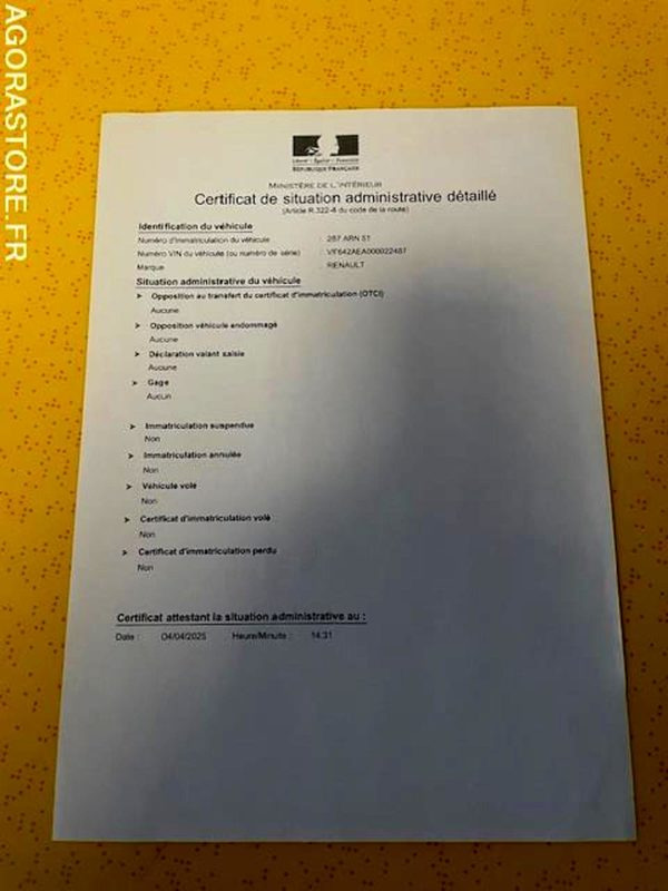 Camion POID LOURD  RENAULT MIDLUM