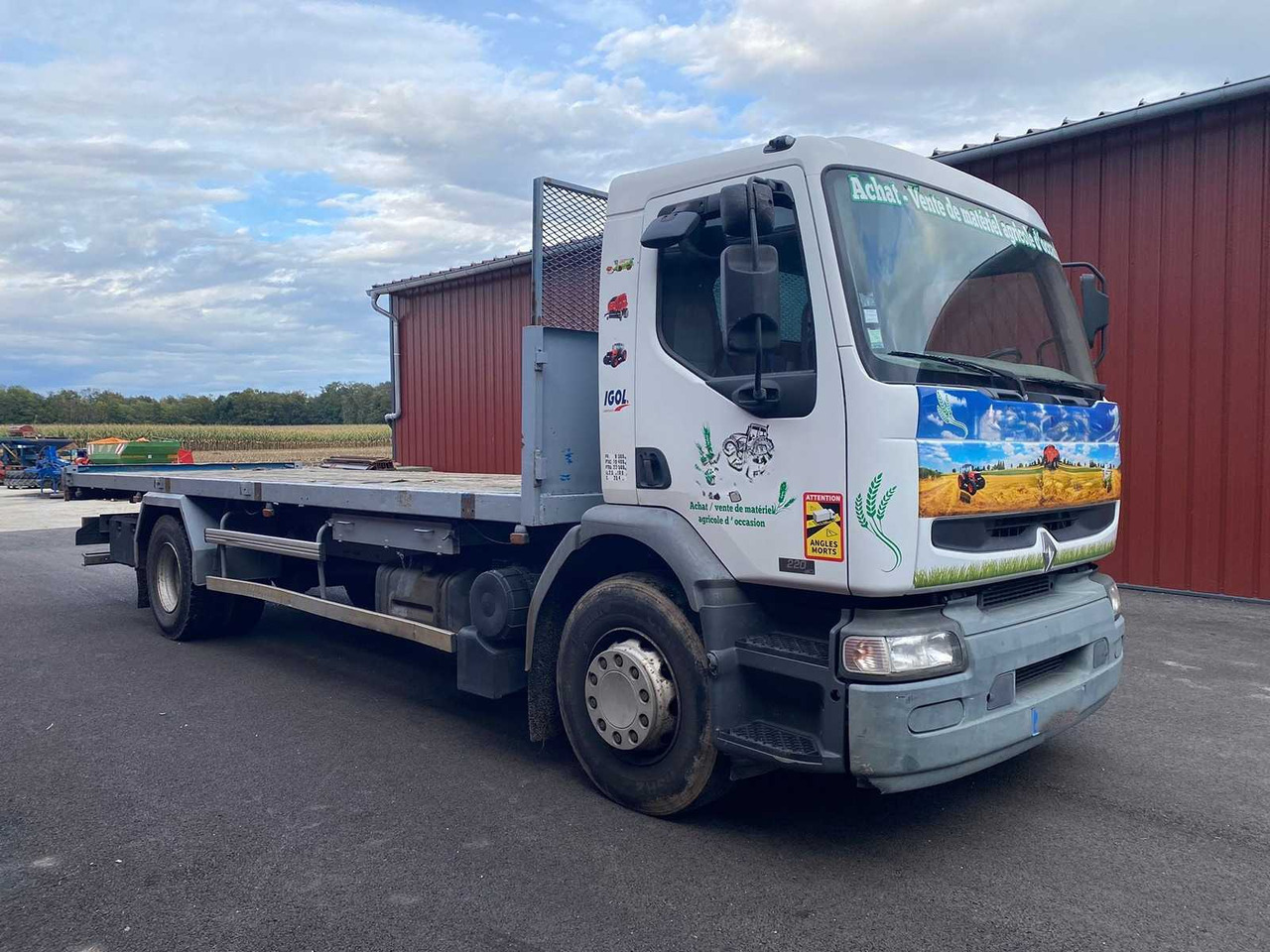 Camion RENAULT 220 CDI FLATBED TRUCK