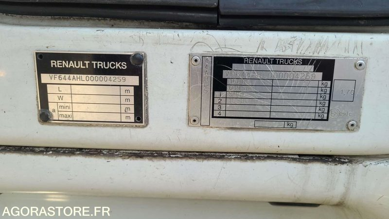 Camion Renault Midlum - 2009 - 89636kms - AC796HH