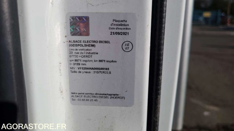 Camion Renault Premium 380 - 2014 - 45063kms - DD498NM