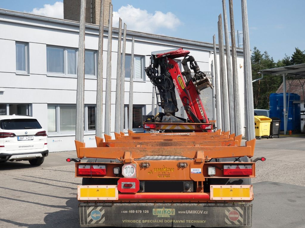 Camion trasporto legname, Camion con gru Scania G500 6x4  Palfinger + Umikov: foto 4
