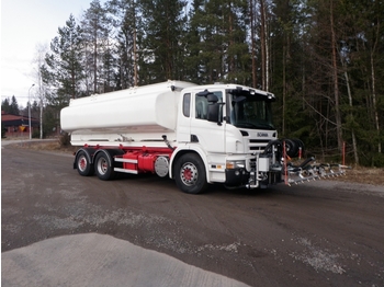 Camion cisterna Scania P380 -washing truck and hook platform truck: foto 1