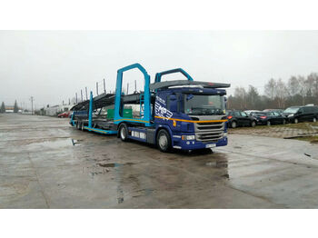 Autocarro trasporto automezzi Scania P450+EUROLOHR 1.22 EVOLUTION: foto 1
