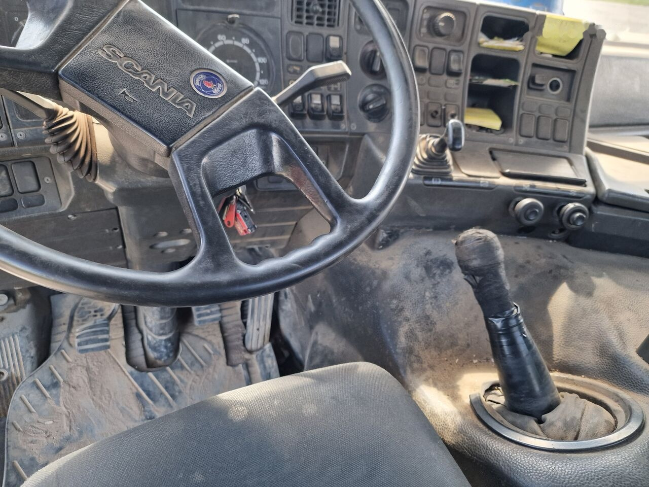 Autocarro ribaltabile Scania R113 manual pump: foto 5