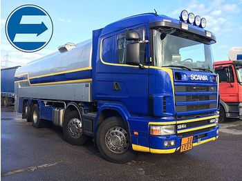 Camion cisterna per il trasporto di carburanti Scania R124GB8x2 Tank für Treibstoffe: foto 1