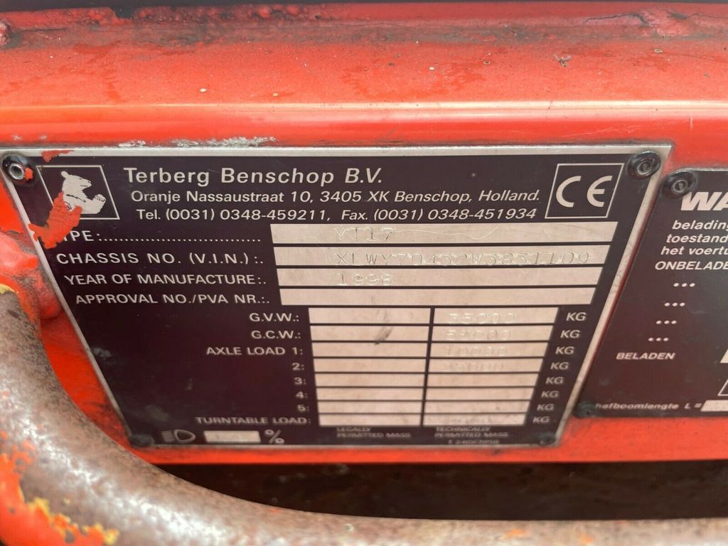 Autocarro portacontainer/ Caisse interchangeable Terberg YT17 Mafi Wiesel Wechsler: foto 9