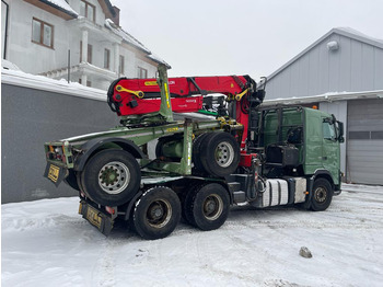 VOLVO FH13 480 - Camion trasporto legname, Camion con gru: foto 5