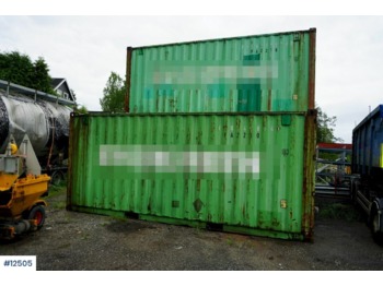Container marittimo 20 fots Container – 2 pcs–: foto 1