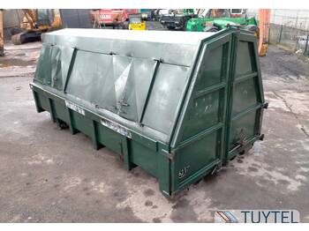 Carrozzeria per autocarro per rifiuti AJK all-in huisje gesloten afval container 15-20 kuub: foto 1