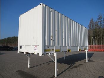 Cassa - furgone BDF Wechselkoffer 7,45 m Rolltor kran+stapelbar