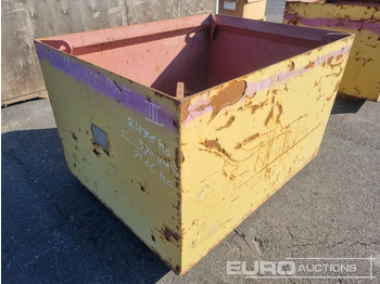  Jage Crane Tipping Container 3500kg - Cassone multibenna