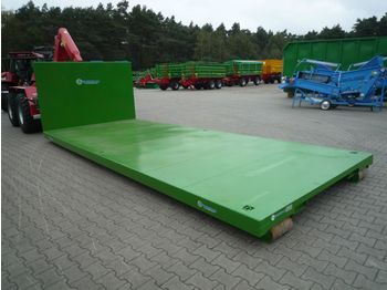 EURO-Jabelmann Container STE 5750/Plattform, Abrollcontainer, H  - Cassone scarrabile