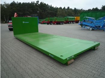 EURO-Jabelmann Container STE 6500/Plattform Abrollcontainer, Ha  - Cassone scarrabile