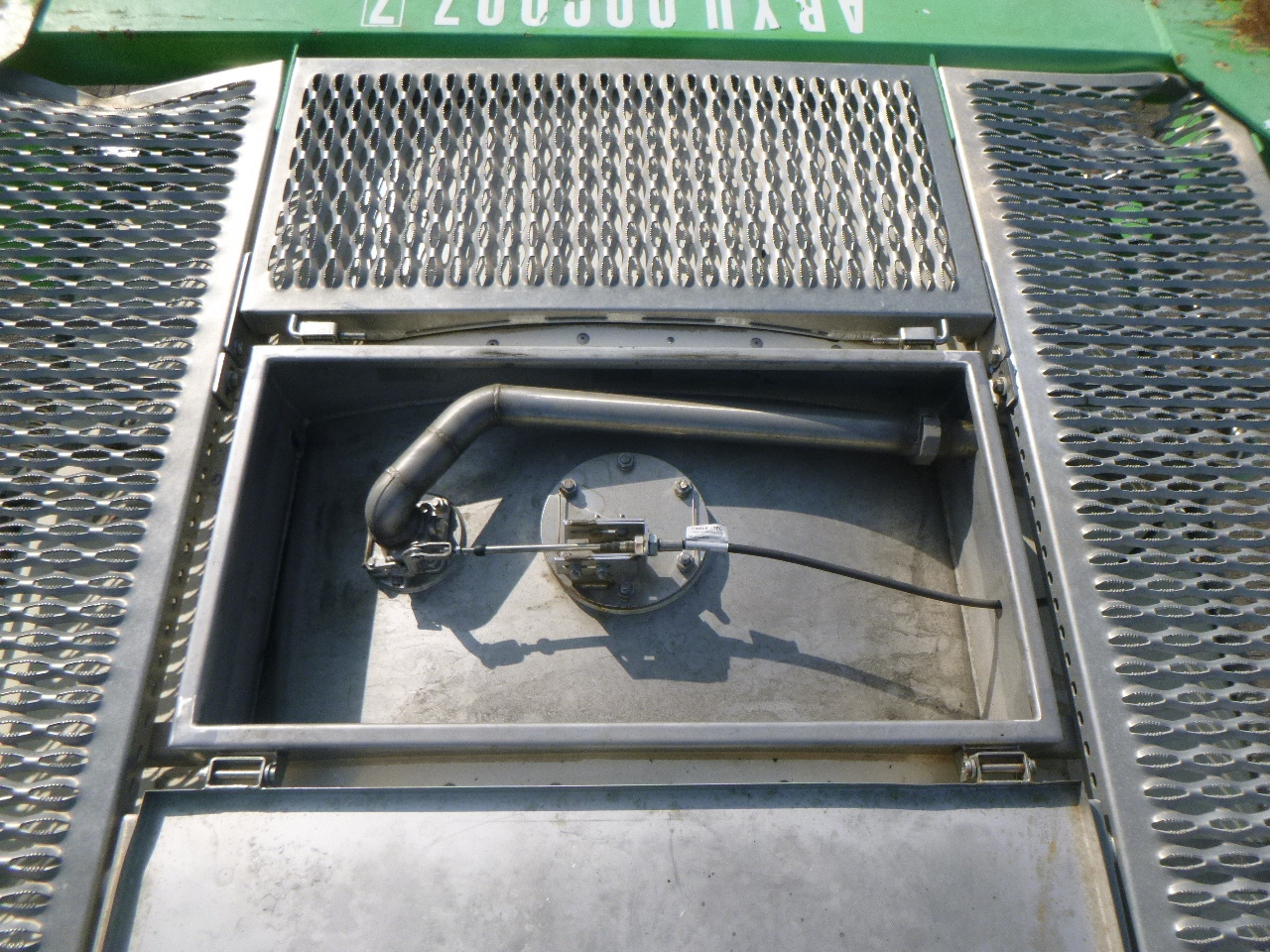 Container cisterna, Semirimorchio Danteco Food tank container inox 20 ft / 25 m3 / 1 comp: foto 14