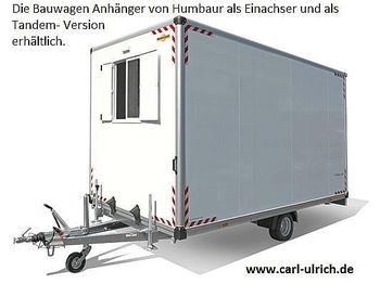 Contenitore abitativo nuovo Humbaur - Bauwagen 184222-24PF30 Einachser: foto 1
