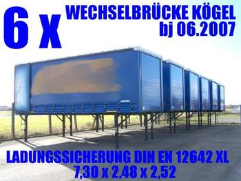 Kögel ENCO 74 / wechselbrücke LASI / LADUNGSSICHERUNG - Cassa mobile/ Container