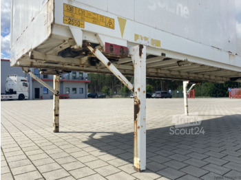 Krone Wechselkoffer mit Rolltor 7,45 m Glattwand - Cassa - furgone: foto 5