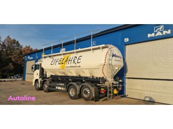 Container cisterna per il trasporto di farina MAN Zabudowa FELDBINDER silos transport mąka cement pasza zboże: foto 1