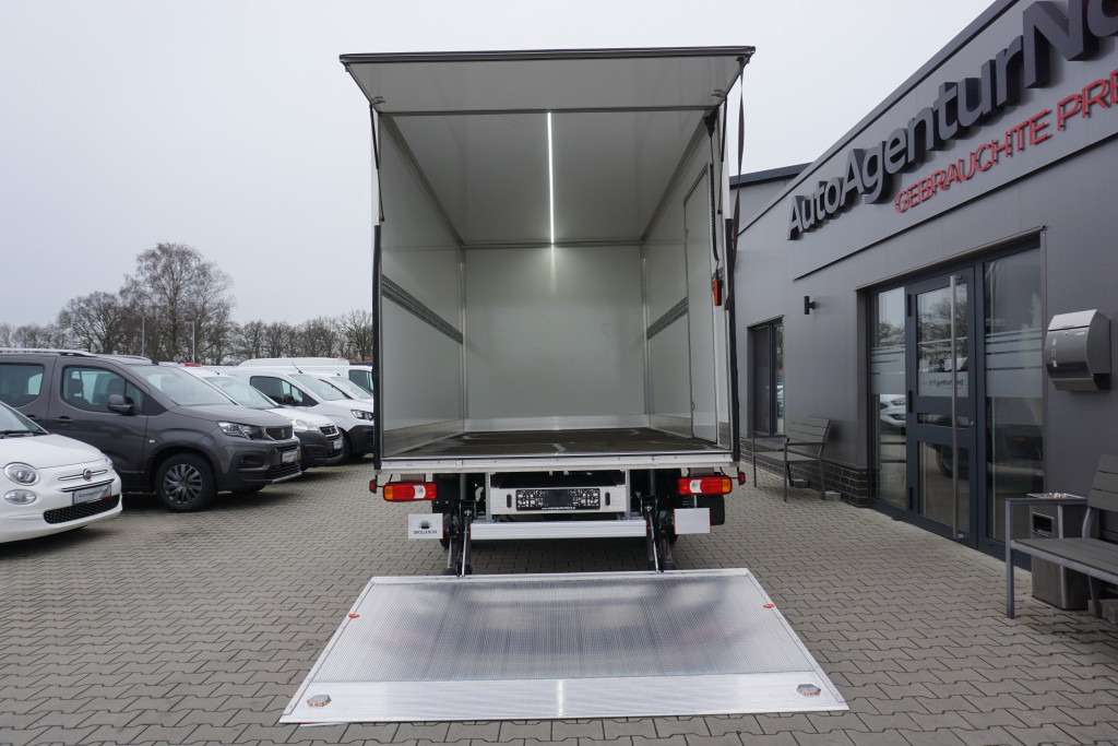 Furgone box Iveco Daily Koffer mit Ladebordwand 750kg 35S18 HI-Matic+ACC