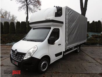 Furgone centinato Renault MASTER PRITSCHE PLANE AUFZUG 9 PALETTEN WEBASTO