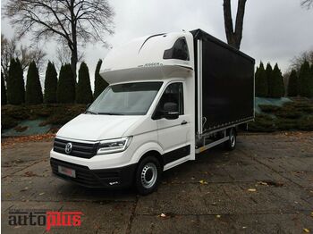 Furgone centinato Volkswagen CRAFTER 10 PALETS WEBASTO A/C TEMPOMAT