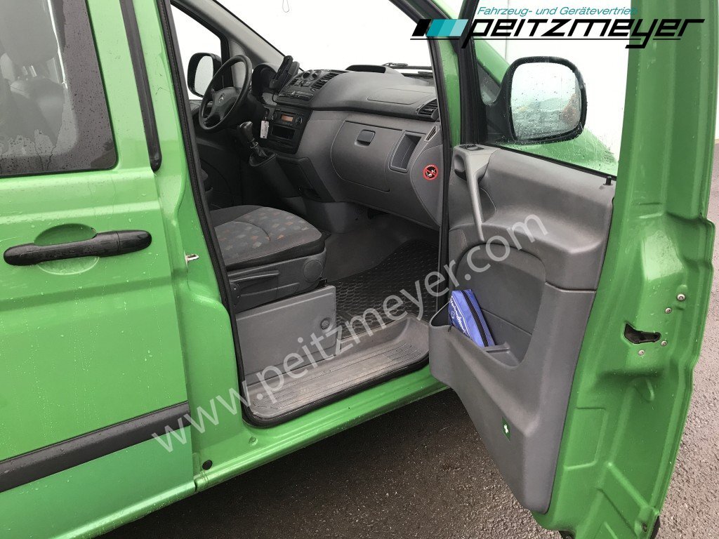 Furgone doppia cabina MERCEDES-BENZ Vito 115 CDI Mixto 4 Sitzer Klima, Standheizung, AHK: foto 18