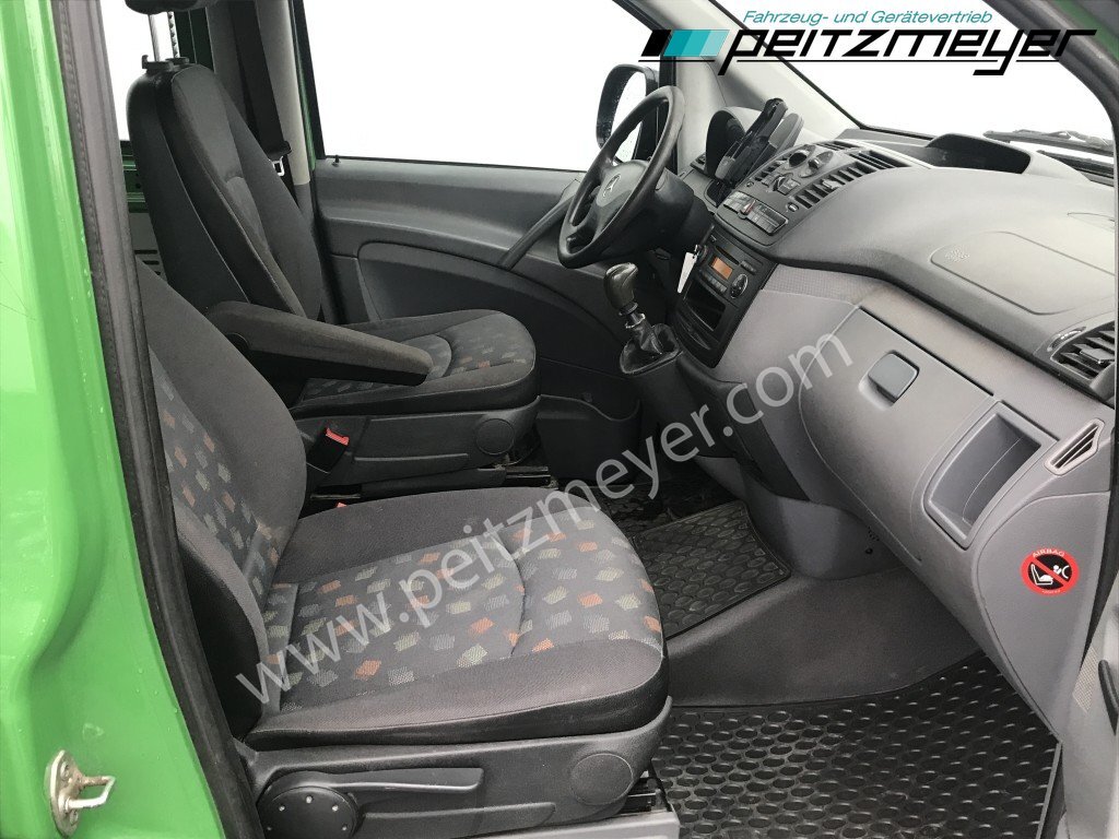Furgone doppia cabina MERCEDES-BENZ Vito 115 CDI Mixto 4 Sitzer Klima, Standheizung, AHK: foto 14