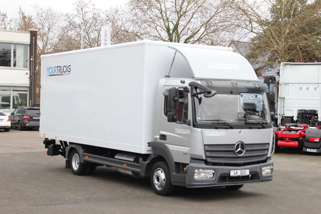 Furgone Mercedes-Benz Atego 818 Koffer Klima LDW Schalter LBW