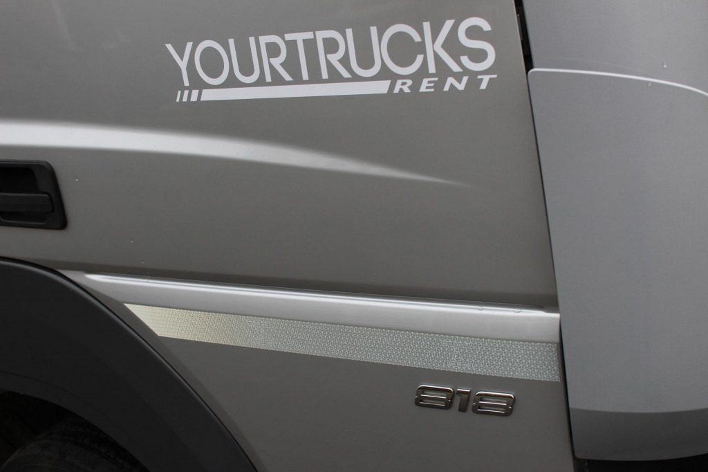 Furgone Mercedes-Benz Atego 818 Koffer Klima LDW Schalter LBW