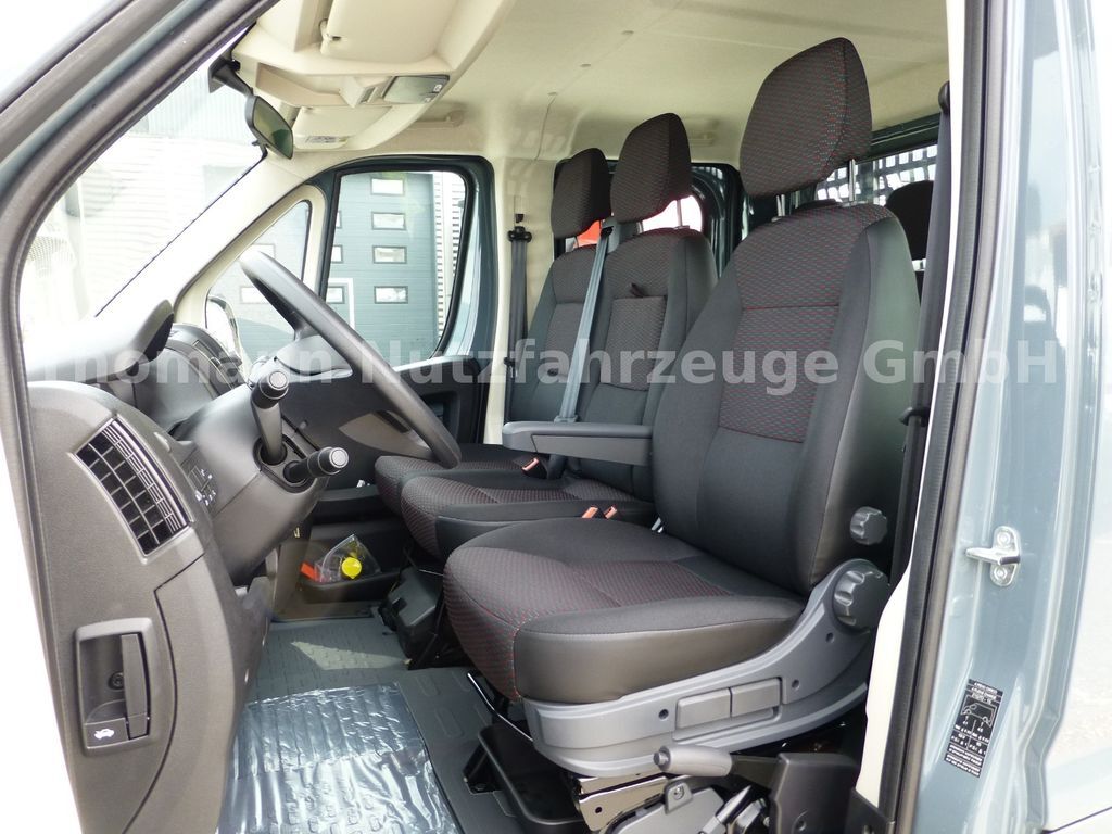 Furgone con cassone fisso, Furgone doppia cabina nuovo Peugeot Boxer Pritsche 7 Sitzer Klima. Temp AHK: foto 13