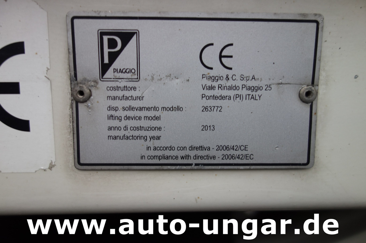 Furgone ribaltabile Piaggio Porter S90 Kipper 71PS  Euro 5 Benzin Motor Kommunalfahrzeug  1. Hand: foto 13